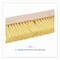Boardwalk 10 in Sweep Face Broom Head, Cream BWK3310 - alternate 5